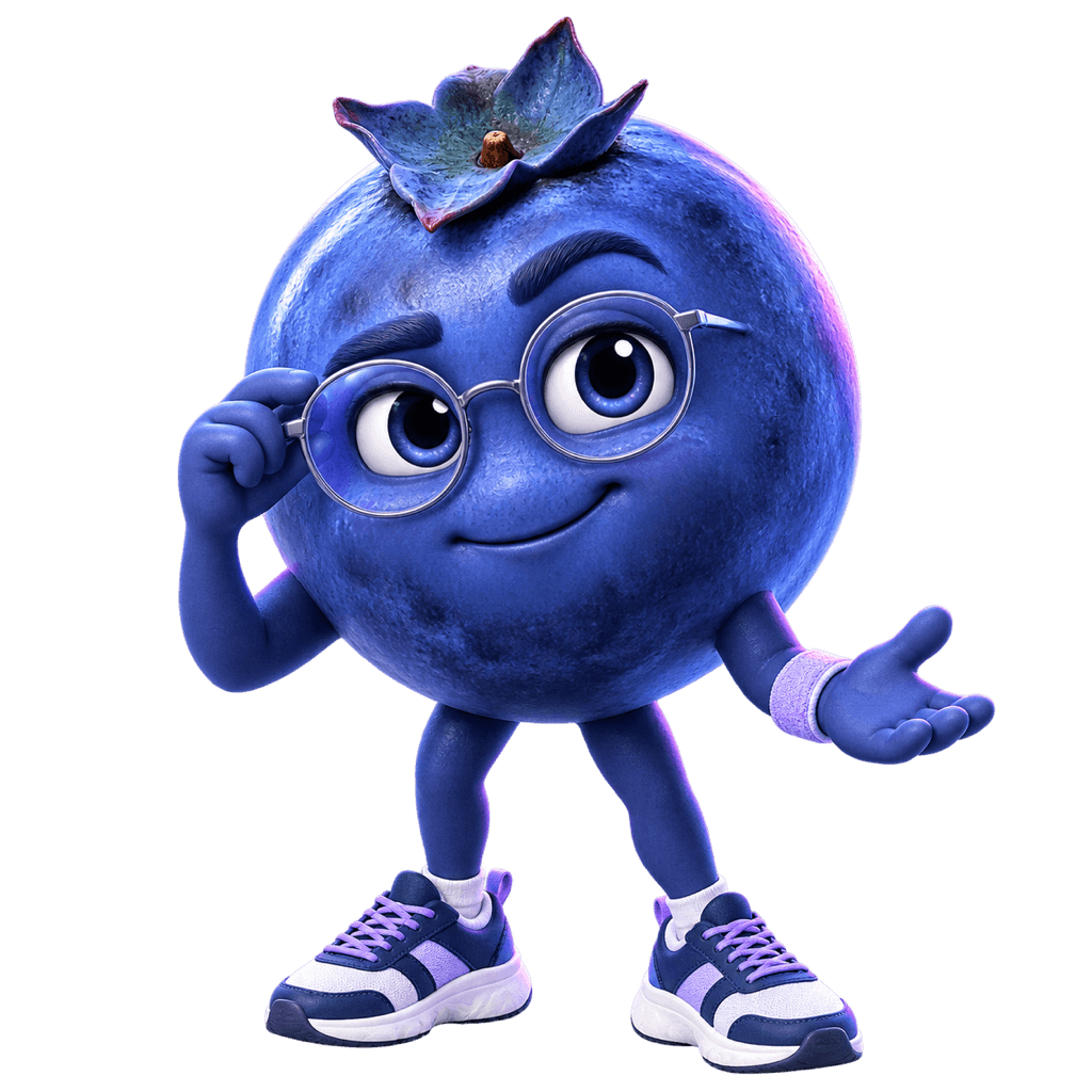 Blueberry, the thoughtful Fruit Captain coach